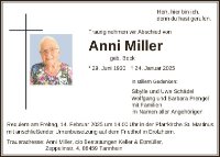 eine Anzeige
