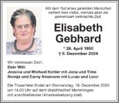 eine Anzeige