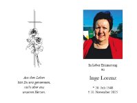 eine Anzeige