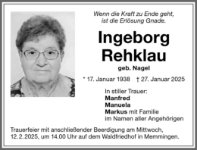 eine Anzeige
