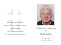 eine Anzeige