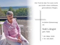 eine Anzeige