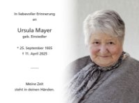 eine Anzeige