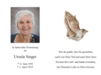 eine Anzeige